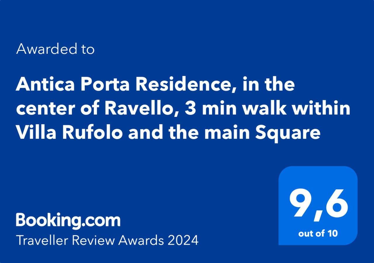 Antica Porta Residence, In The Center Of Ravello, 3 Min Walk Within Villa Rufolo And The Main Square Kültér fotó